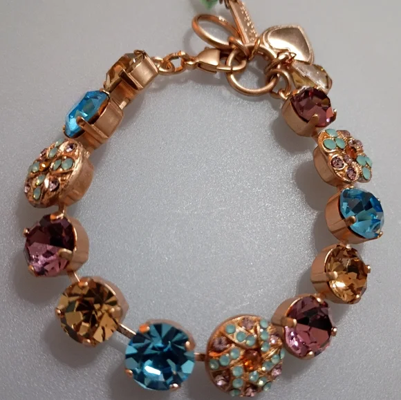 Mariana Multicolor Crystal Bracelet - Picture 4 of 6